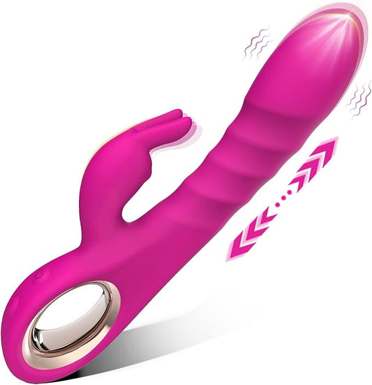 Thrusting Rabbit Vibrator – G Spot Clitoral Design